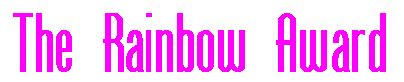 Rainbow Award Logo