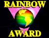 The Rainbow Award logo designed by George Farrell